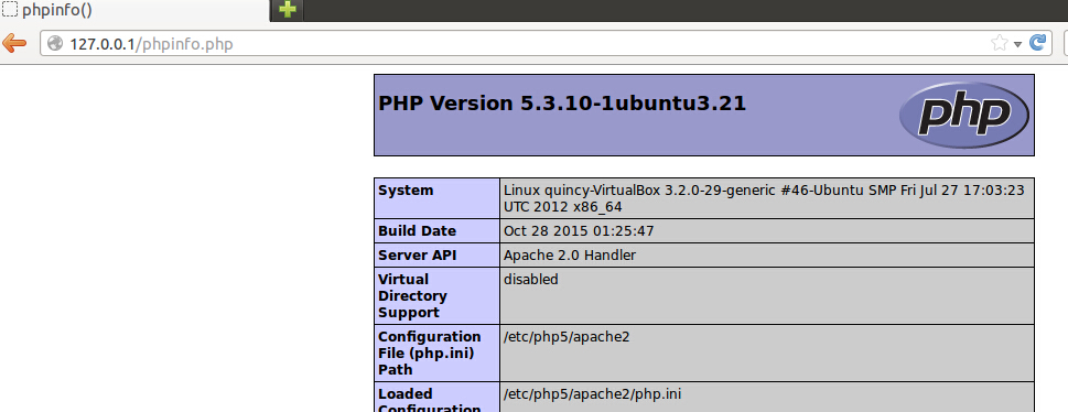 Ubuntu 下 LAMP 环境搭建 Apache、MySQL、PHP Ubuntu 下 LAMP 环境搭建 Apache、MySQL、PHP