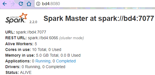 Spark 2.2.0 高可用搭建 Spark 2.2.0 高可用搭建
