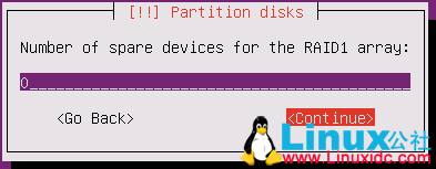 Ubuntu Server 16.04 安装并用两块硬盘做 RAID1 Ubuntu Server 16.04 安装并用两块硬盘做 RAID1