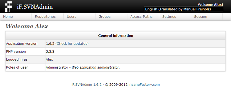 CentOS6.5 安装 SVN & 可视化管理工具 iF.SVNAdmin CentOS6.5 安装 SVN & 可视化管理工具 iF.SVNAdmin