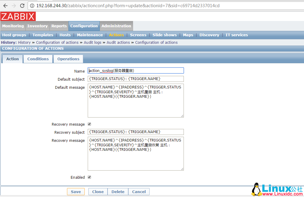 Zabbix 如何设置脚本告警 Zabbix 如何设置脚本告警