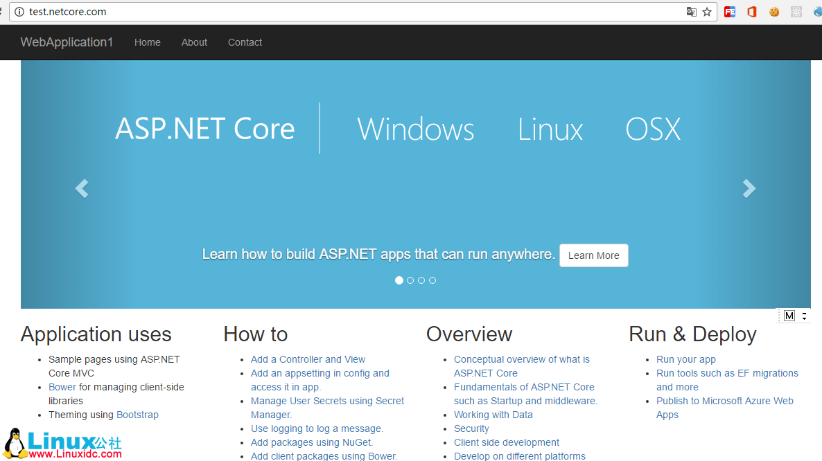 Windows 10 下 IIS 部署 ASP.NET Core RTM