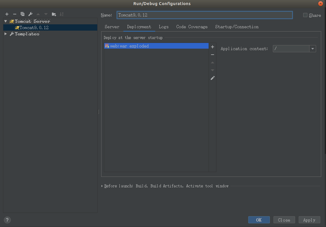 Ubuntu 18.04 从零开始配置 JDK+Tomcat+IDEA 环境到使用 IDEA 开发 Web 应用和 Servlet Ubuntu 18.04 从零开始配置 JDK+Tomcat+IDEA 环境到使用 IDEA 开发 Web 应用和 Servlet