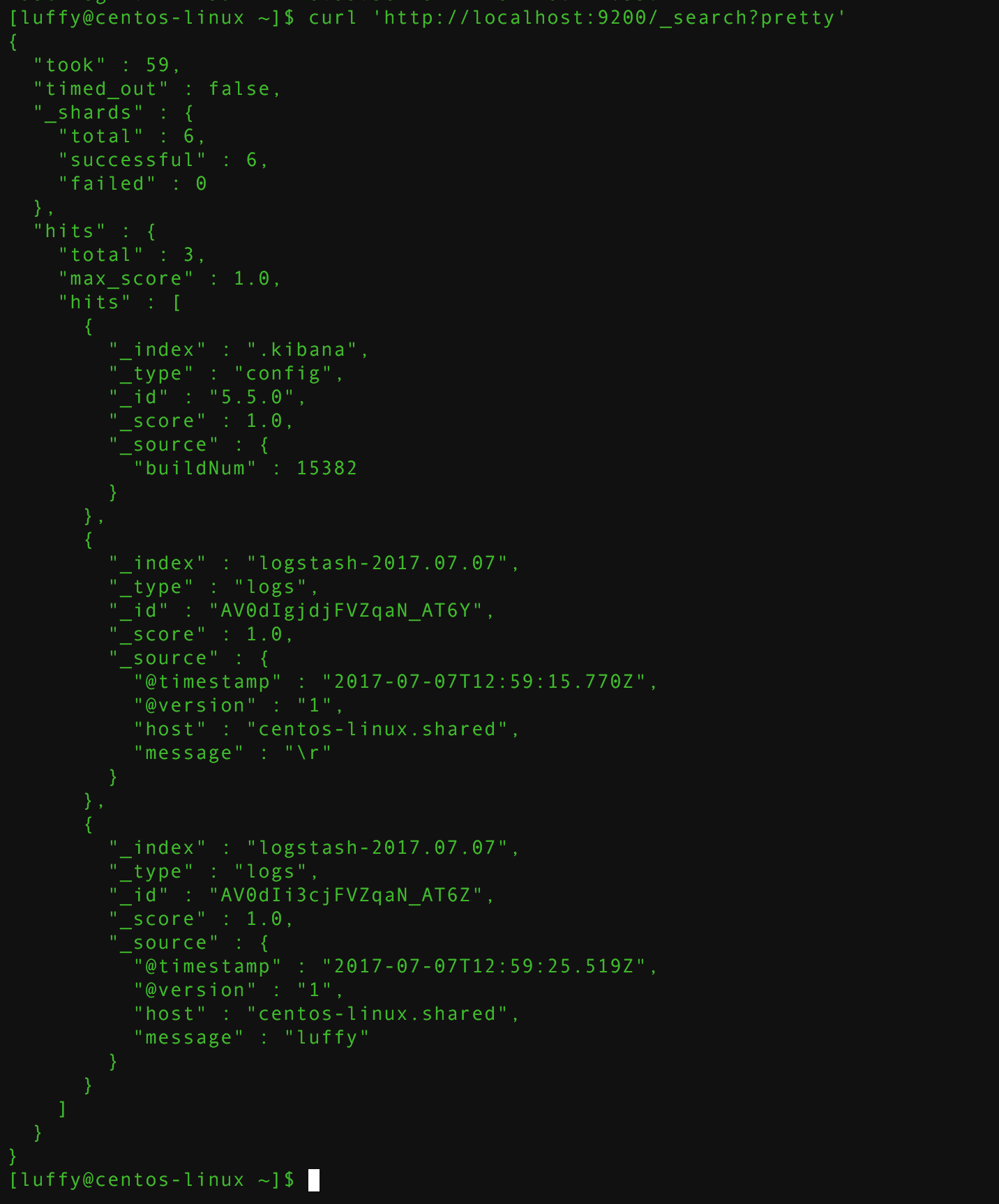 基于 CentOS 6.9 搭建 ELK 环境指南 基于 CentOS 6.9 搭建 ELK 环境指南