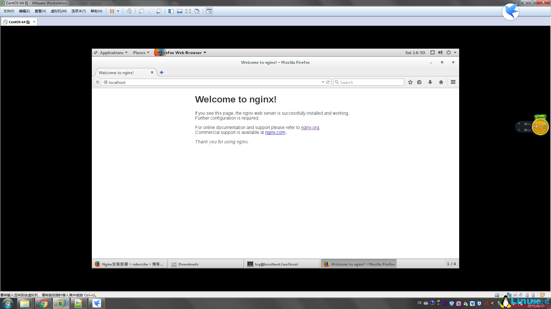 CentOS 7 安装 Nginx 1.10.1 CentOS 7 安装 Nginx 1.10.1