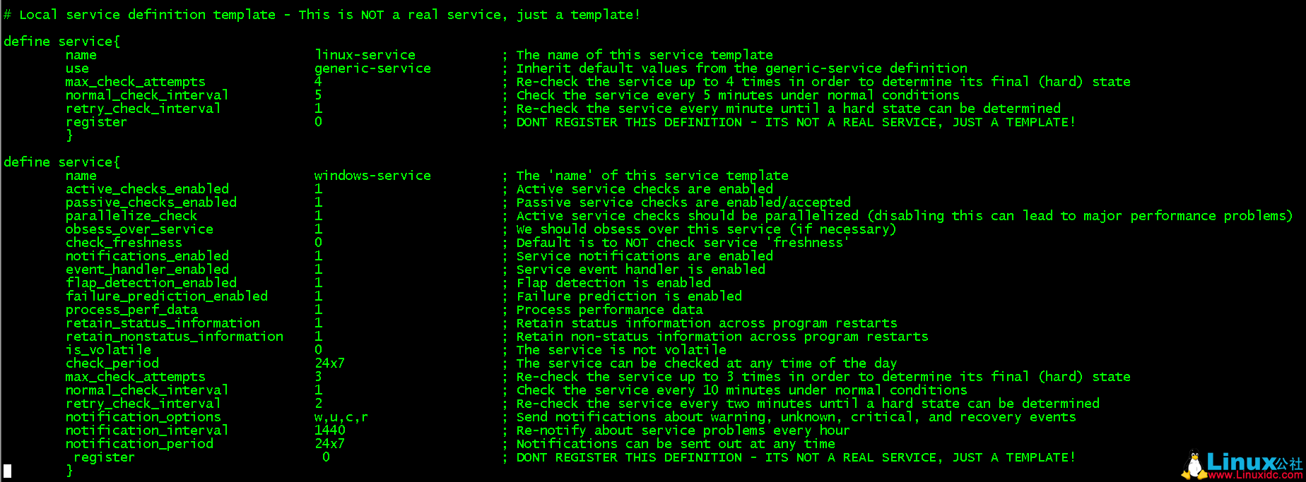 Nagios 监控系统主机与服务配置 Nagios 监控系统主机与服务配置