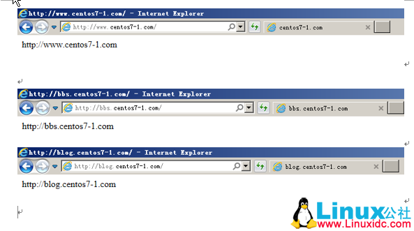 CentOS 7.2 利用 yum 安装配置 Apache2.4 多虚拟主机