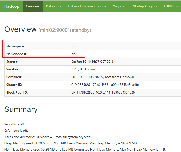 CentOS 搭建 HA 高可用 Hadoop 2.7.6 集群 CentOS 搭建 HA 高可用 Hadoop 2.7.6 集群