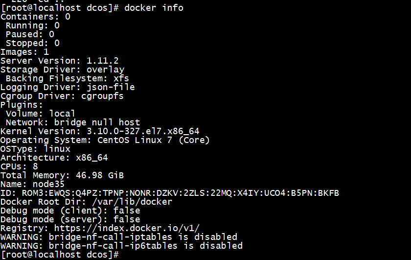 CentOS 7.2 安装 DCOS 详解 CentOS 7.2 安装 DCOS 详解