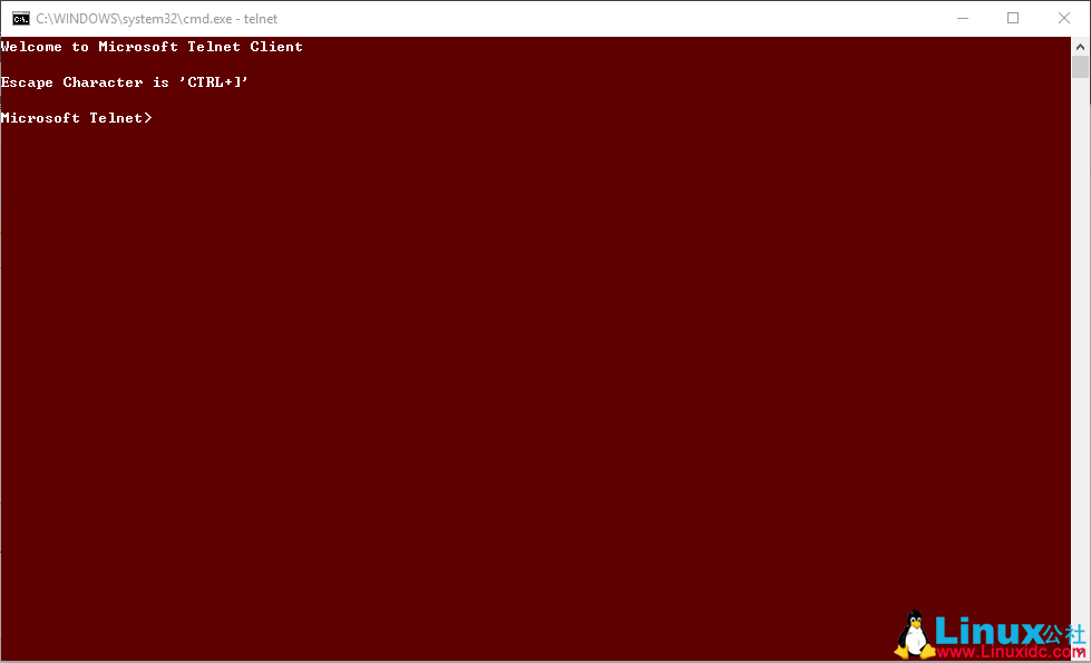 使用 telnet 管理远程 Linux 服务器