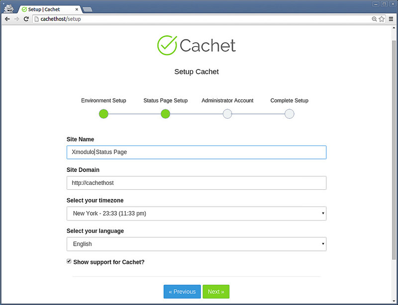 如何使用 Cachet 部署自承载系统状态页面 如何使用 Cachet 部署自承载系统状态页面