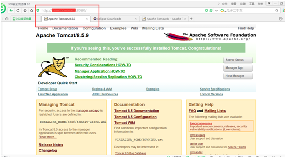 在 Linux 虚拟机下配置 Tomcat 在 Linux 虚拟机下配置 Tomcat