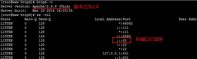 CentOS 6.5 LAMP 分主机平台的搭建及测试