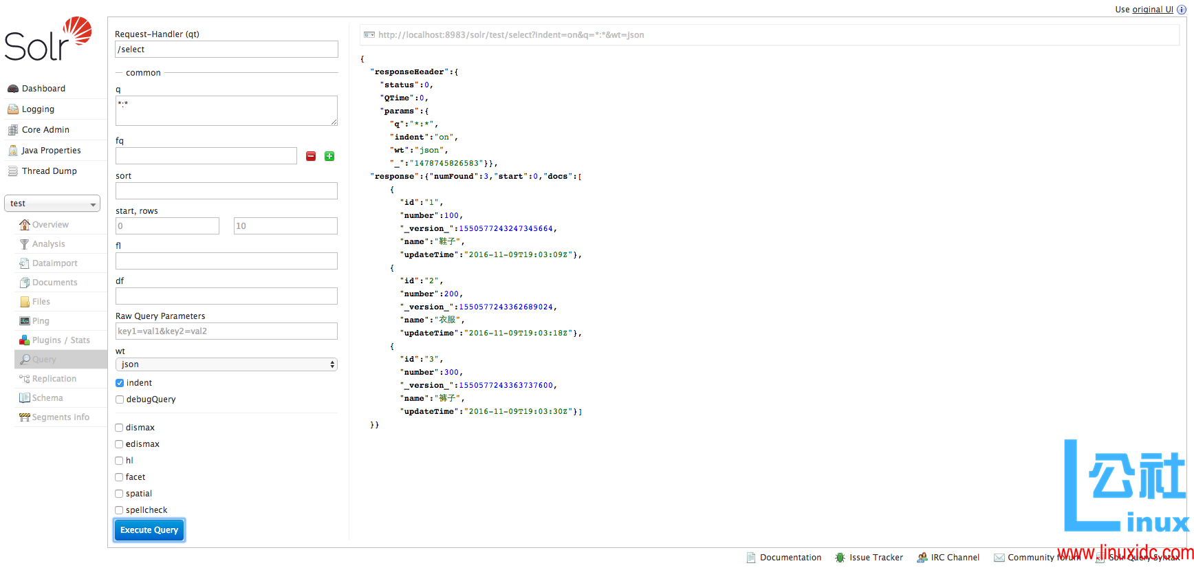 macOS 安装 Solr 并索引 MySQL macOS 安装 Solr 并索引 MySQL