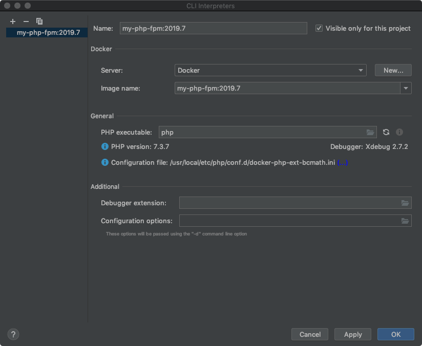 使用 Docker 搭建 PHP 开发环境 使用 Docker 搭建 PHP 开发环境
