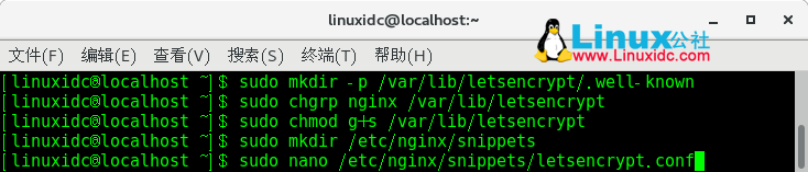 在 CentOS Linux 7.5 上使用 Let’s Encrypt 以保护 Nginx 在 CentOS Linux 7.5 上使用 Let’s Encrypt 以保护 Nginx