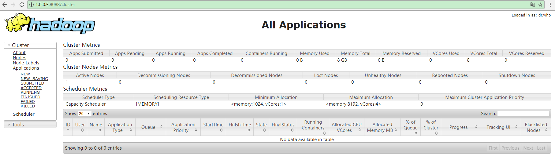 Ubuntu 17.04 下搭建 Hadoop 伪分布式集群