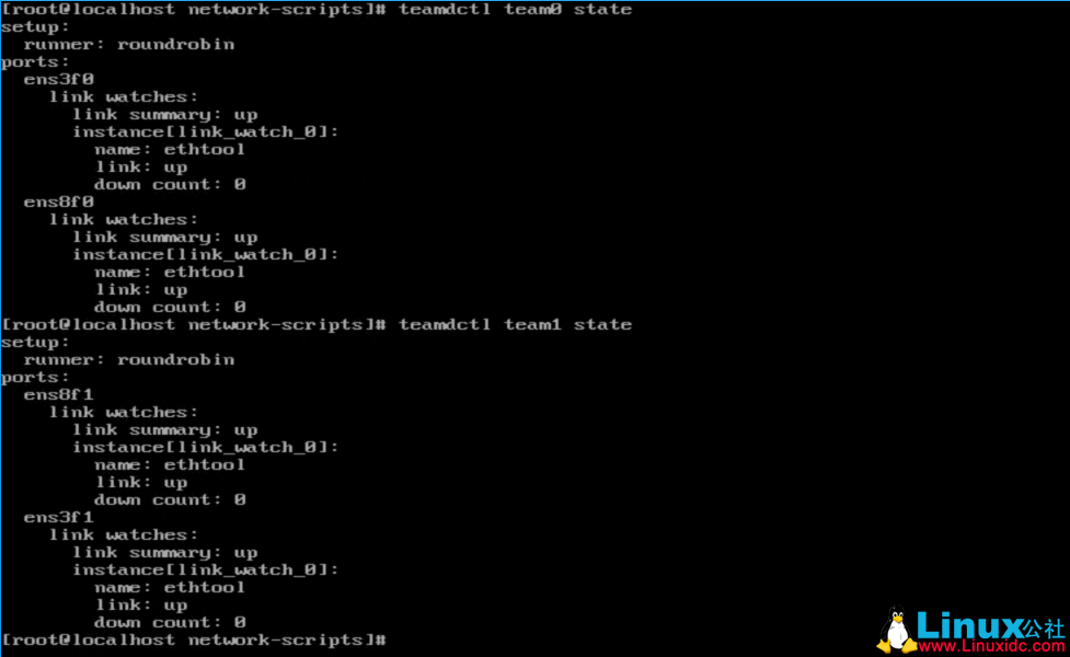 RedHat7.3 下的网卡 Teaming 绑定 RedHat7.3 下的网卡 Teaming 绑定