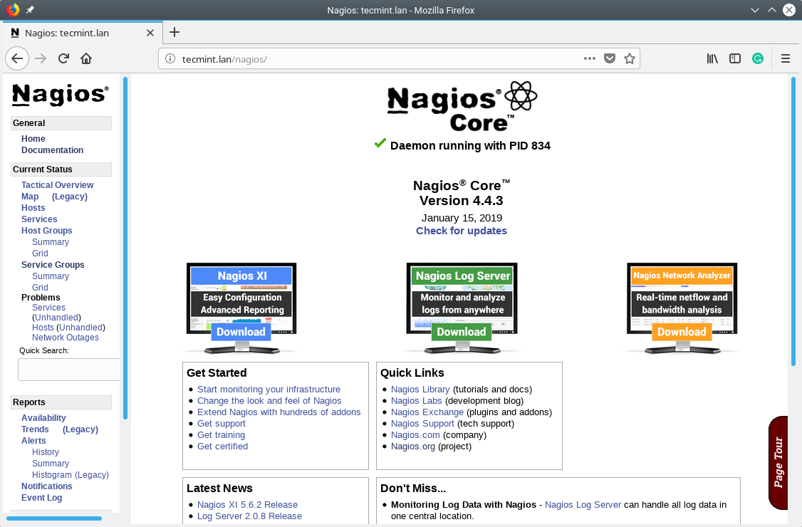如何在 RHEL 8 上安装 Nagios 监控工具 如何在 RHEL 8 上安装 Nagios 监控工具