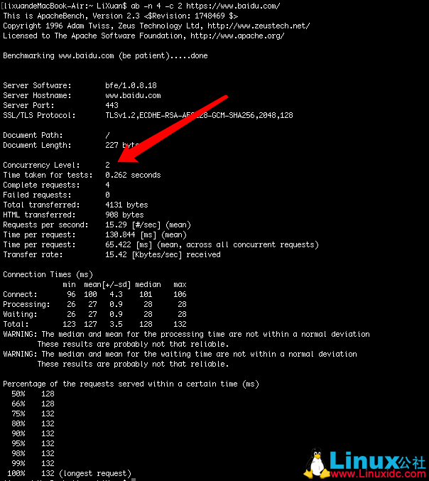 Mac 使用 ab 性能测试工具 Mac 使用 ab 性能测试工具