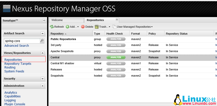 Nexus 配置和使用详解 Nexus 配置和使用详解