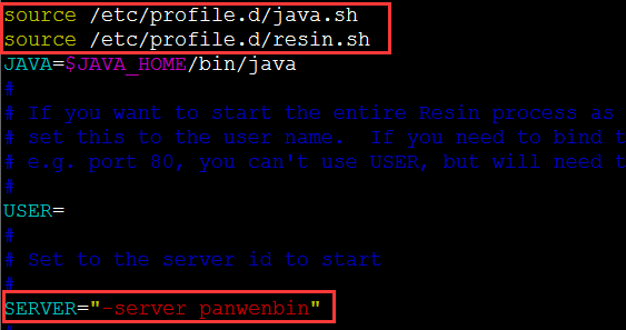 Linux 下 Apache+Resin 服务器的安装配置 