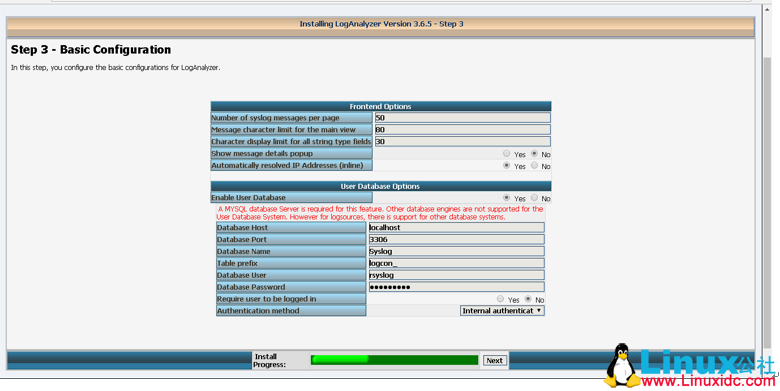 Rsyslog 日志服务器搭建以及 Loganalyzer 安装使用 Rsyslog 日志服务器搭建以及 Loganalyzer 安装使用