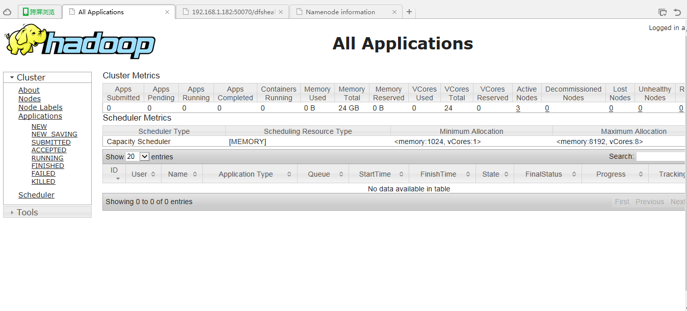 Hadoop HA(高可用)环境的搭建 Hadoop HA(高可用)环境的搭建