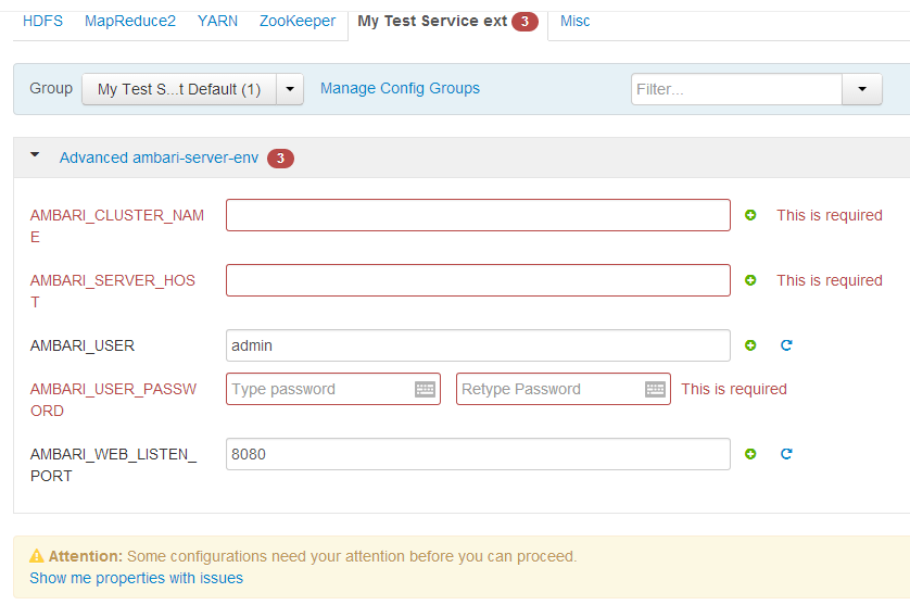 Ambari 服务配置以及 Alert 详解 Ambari 服务配置以及 Alert 详解