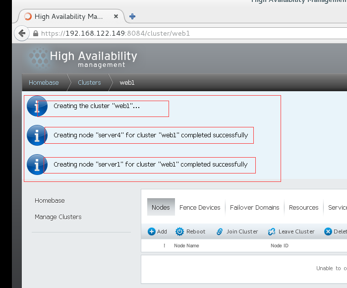 RHCS 集群安装部署图文详解 RHCS 集群安装部署图文详解