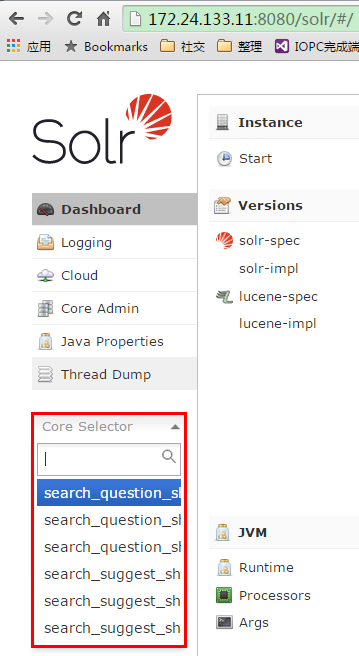 Linux 下部署 SolrCloud Linux 下部署 SolrCloud