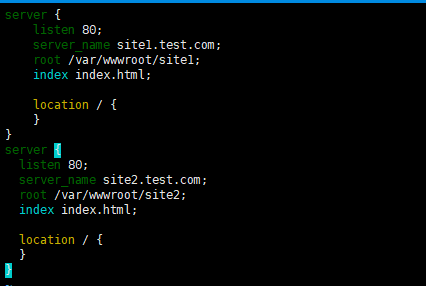 CentOS 7.3 配置 Nginx 虚拟主机 CentOS 7.3 配置 Nginx 虚拟主机
