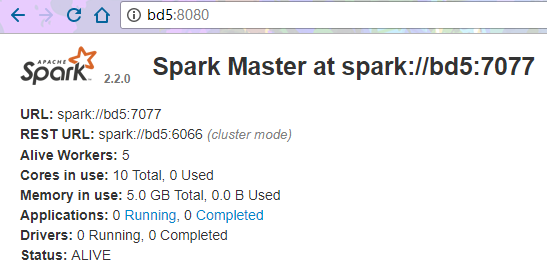 Spark 2.2.0 高可用搭建 Spark 2.2.0 高可用搭建