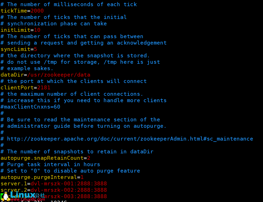Zookeeper 集群的搭建与调试