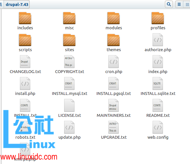 Linux 上 Drupal7 安装教程 Linux 上 Drupal7 安装教程