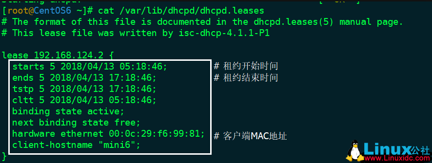 CentOS 架设 DHCP 服务 CentOS 架设 DHCP 服务