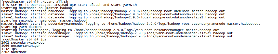 CentOS 7 下搭建 Hadoop 2.9 分布式集群 CentOS 7 下搭建 Hadoop 2.9 分布式集群