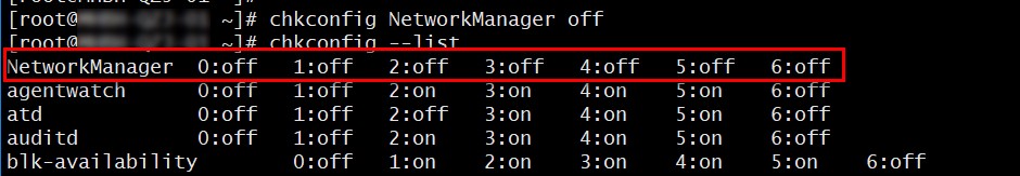 RHEL6.5 安装 NetworkManager 服务导致网络不通解决 RHEL6.5 安装 NetworkManager 服务导致网络不通解决