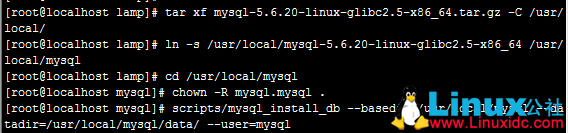 Linux+Apache+Mysql+Php 源码安装