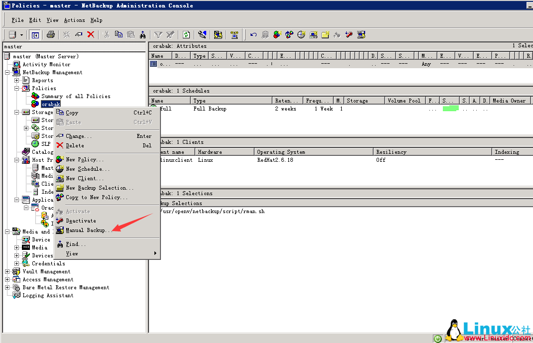 Symantec NetBackup 备份实战操作笔记 Symantec NetBackup 备份实战操作笔记