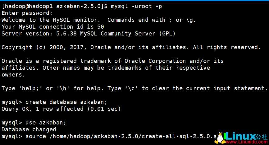 CentOS 7.5 安装 Azkaban 详解 CentOS 7.5 安装 Azkaban 详解
