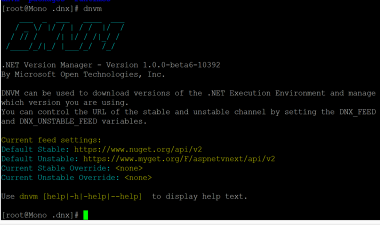 理解 ASP.NET 5 运行时命令:DNVM, DNX, 和 DNU 理解 ASP.NET 5 运行时命令:DNVM, DNX, 和 DNU