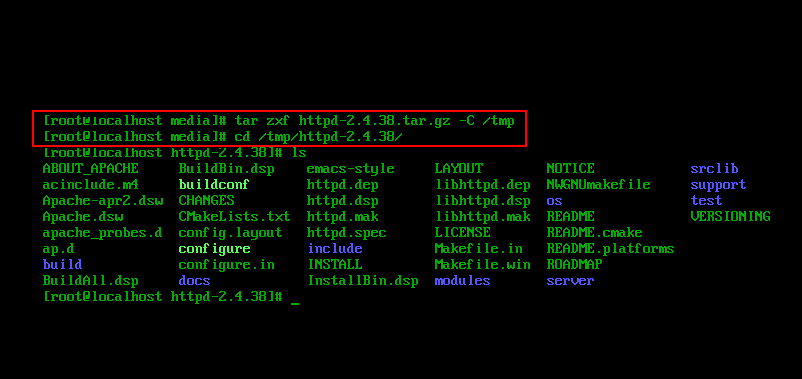 基于 Linux 系统下 Apache 服务器的安装部署 基于 Linux 系统下 Apache 服务器的安装部署