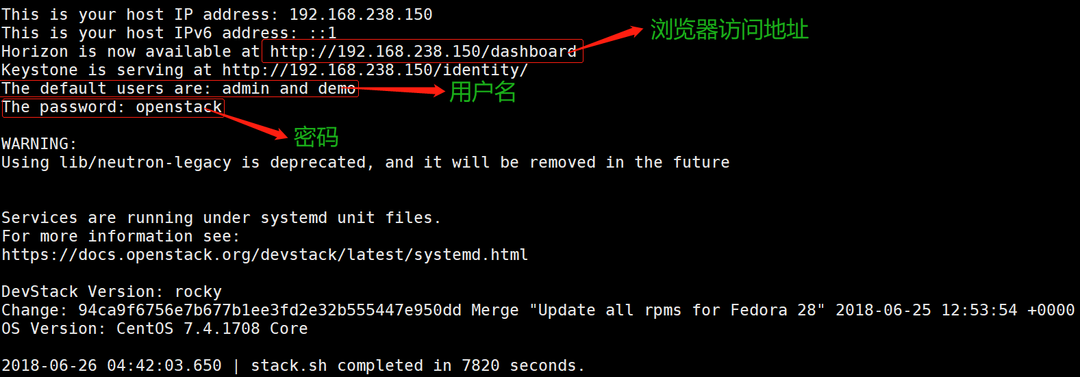 CentOS7 使用 DevStack 快速搭建 OpenStack 实验环境 CentOS7 使用 DevStack 快速搭建 OpenStack 实验环境