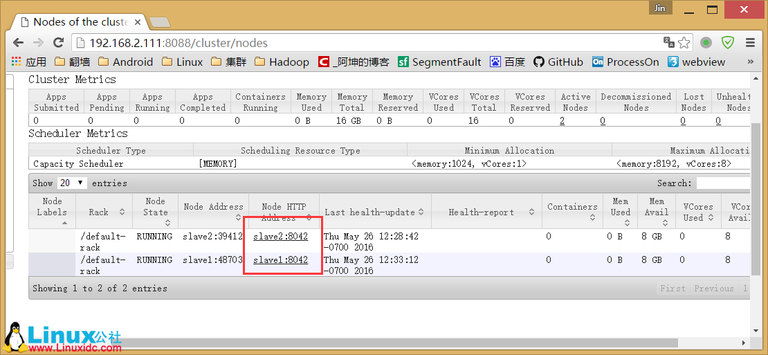 Hadoop2.7.2 集群搭建详解(三台) Hadoop2.7.2 集群搭建详解(三台)