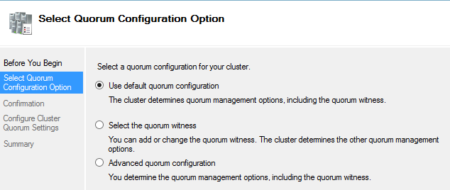 Windows 服务器故障转移集群的仲裁 Windows 服务器故障转移集群的仲裁