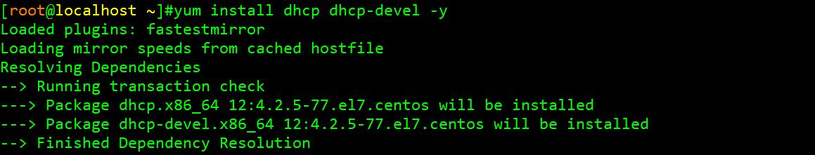 DHCP 服务器搭建 DHCP 服务器搭建
