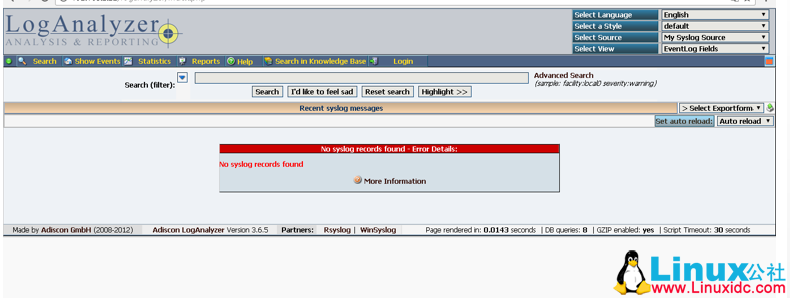 Rsyslog 日志服务器搭建以及 Loganalyzer 安装使用 Rsyslog 日志服务器搭建以及 Loganalyzer 安装使用