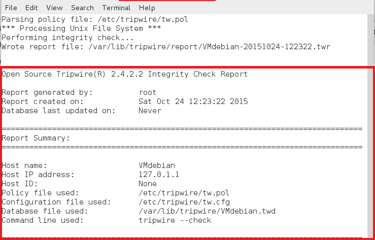 如何在 Debian 中配置 Tripewire IDS 如何在 Debian 中配置 Tripewire IDS