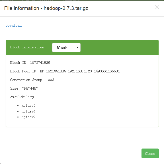 使用 HDFS dfs 命令对文件进行增删改查操作 使用 HDFS dfs 命令对文件进行增删改查操作